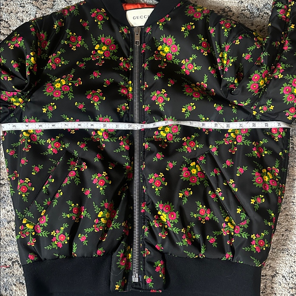 Gucci bouquet on velvet black graphite - Picture 14 of 14